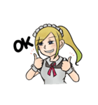 ヤンキーメイドちゃんの日常（個別スタンプ：21）