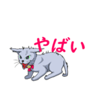 ロシアンブルーのアネラちゃん（個別スタンプ：6）