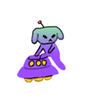SpaceDog（個別スタンプ：10）