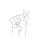 ボーダーコリーのゆるいスタンプ（個別スタンプ：15）