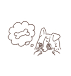 ボーダーコリーのゆるいスタンプ（個別スタンプ：18）