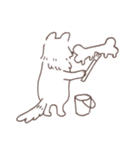 ボーダーコリーのゆるいスタンプ（個別スタンプ：25）