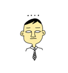 サラリーマンパパ／ひと言スタンプ（個別スタンプ：36）