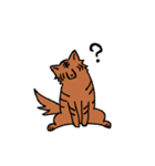 甲斐犬スタンプ やくも保育園（個別スタンプ：18）