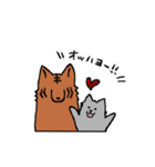 甲斐犬スタンプ やくも保育園（個別スタンプ：33）