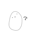 やる気のないもち（個別スタンプ：10）