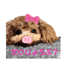 うちの可愛いモカちゃん（個別スタンプ：9）