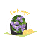 お花で遊ぼう5（個別スタンプ：12）