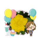 お花で遊ぼう5（個別スタンプ：13）
