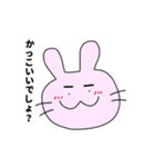 うさぎさんとにんじんさん。（個別スタンプ：5）