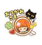 ショートボブのつぶやき（個別スタンプ：3）