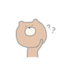 まーるいくまくまスタンプ（個別スタンプ：3）