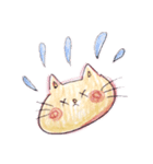 色鉛筆で動物たち。（個別スタンプ：6）