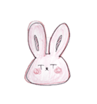 色鉛筆で動物たち。（個別スタンプ：7）