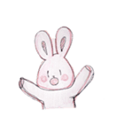 色鉛筆で動物たち。（個別スタンプ：8）