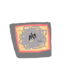 にこやかな日本のご飯たち。（個別スタンプ：26）