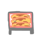 にこやかな日本のご飯たち。（個別スタンプ：27）