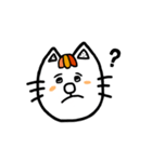 表情豊かなニャンコちゃん♪（個別スタンプ：3）