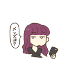 3ねん6くみふぁみりーず（個別スタンプ：5）