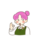 3ねん6くみふぁみりーず（個別スタンプ：15）