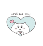 もちもちねことふわふわねこ（個別スタンプ：6）