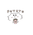 もちもちねことふわふわねこ（個別スタンプ：19）