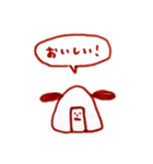 自由な犬のスタンプ（個別スタンプ：15）