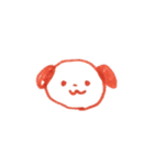 自由な犬のスタンプ（個別スタンプ：26）