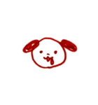 自由な犬のスタンプ（個別スタンプ：32）