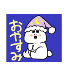 眉毛のついた動物（個別スタンプ：8）