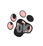 白猫と黒猫スタンプ（個別スタンプ：11）
