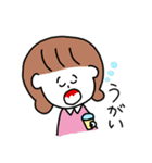パーマくんとボブ美のおうち時間（個別スタンプ：5）