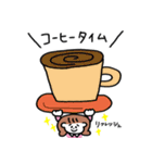 パーマくんとボブ美のおうち時間（個別スタンプ：16）