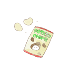 もちもち しらたまさん/水彩 食べ物（個別スタンプ：12）