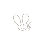 適当なウサギちゃん。（個別スタンプ：33）