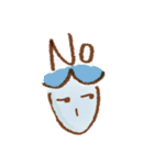 顔ときどきウサギ（個別スタンプ：7）