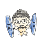 浜ちゃんの1日（個別スタンプ：1）