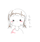 ルームウェア女子（個別スタンプ：5）