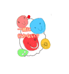 ほのちゃんのお絵描きスタンプ①（個別スタンプ：8）