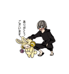 りんごうさぎ()（個別スタンプ：8）