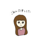 口悪い女の子（個別スタンプ：7）