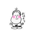 カラフルチークのお相撲さん（個別スタンプ：1）