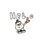 カラフルチークのお相撲さん（個別スタンプ：3）