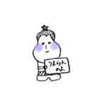 カラフルチークのお相撲さん（個別スタンプ：35）
