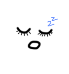 線表情（個別スタンプ：7）