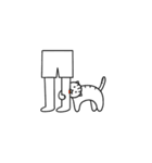 猫の行動40（個別スタンプ：4）