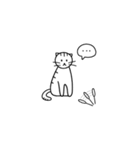 猫の行動40（個別スタンプ：8）