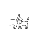 猫の行動40（個別スタンプ：18）