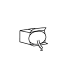 猫の行動40（個別スタンプ：22）