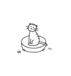 猫の行動40（個別スタンプ：23）